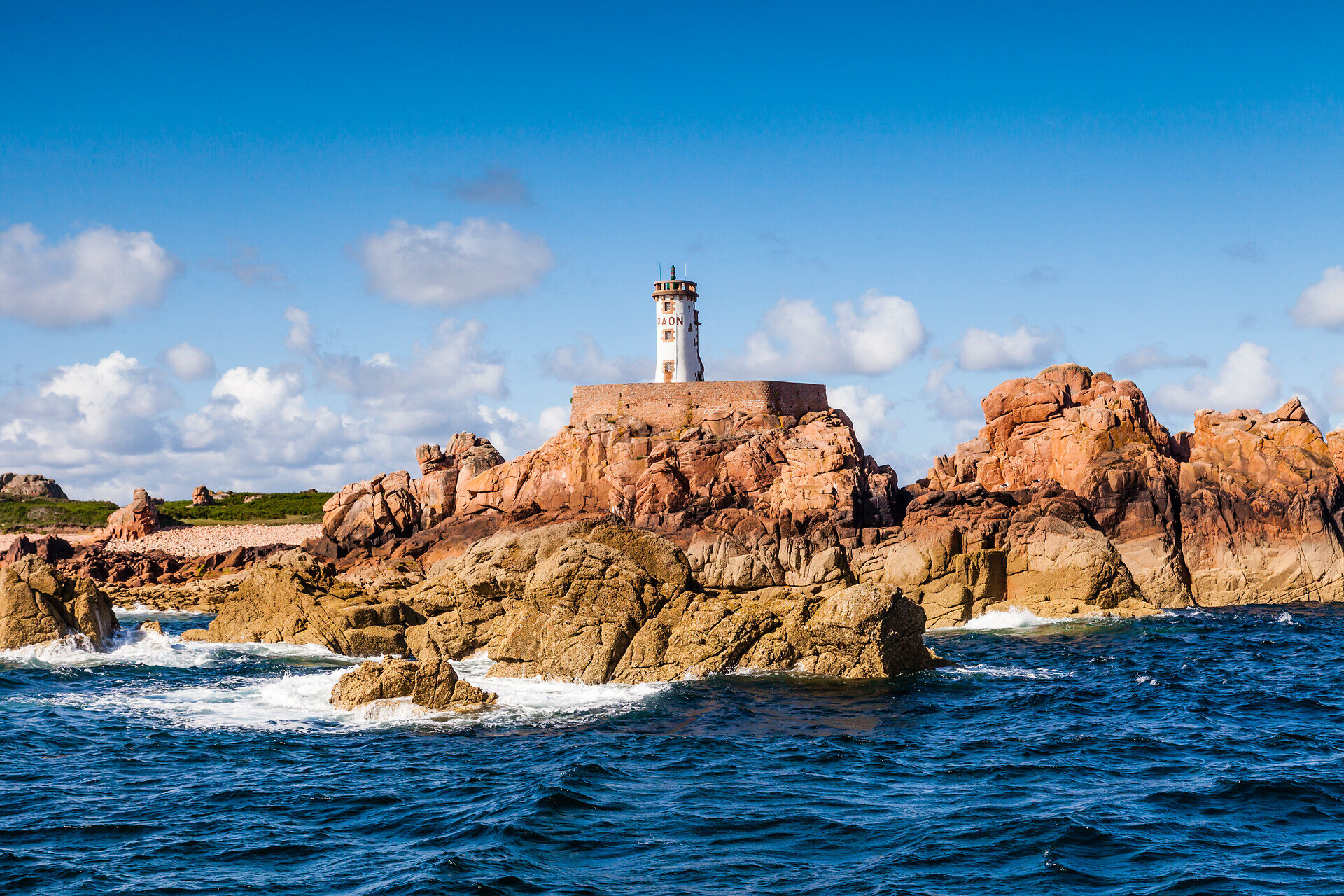 Leuchtturm auf der Insel Brehat